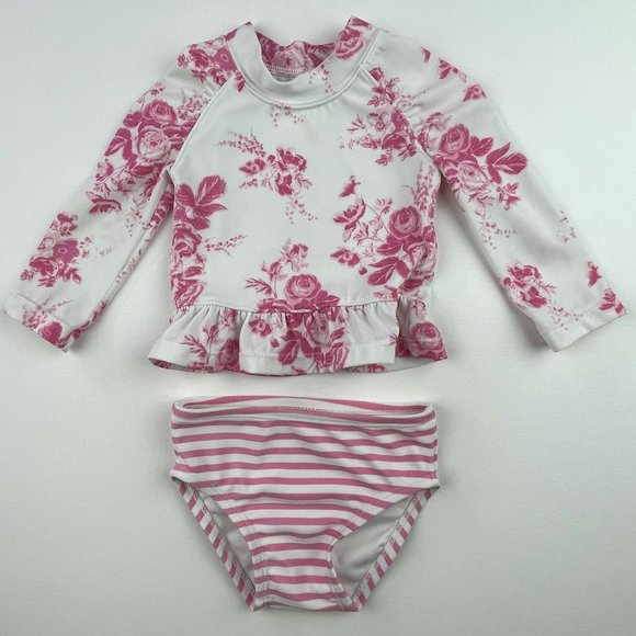Janie and Jack Other - JANIE AND JACK RASHGUARD SET SIZE 3-6 MONTH